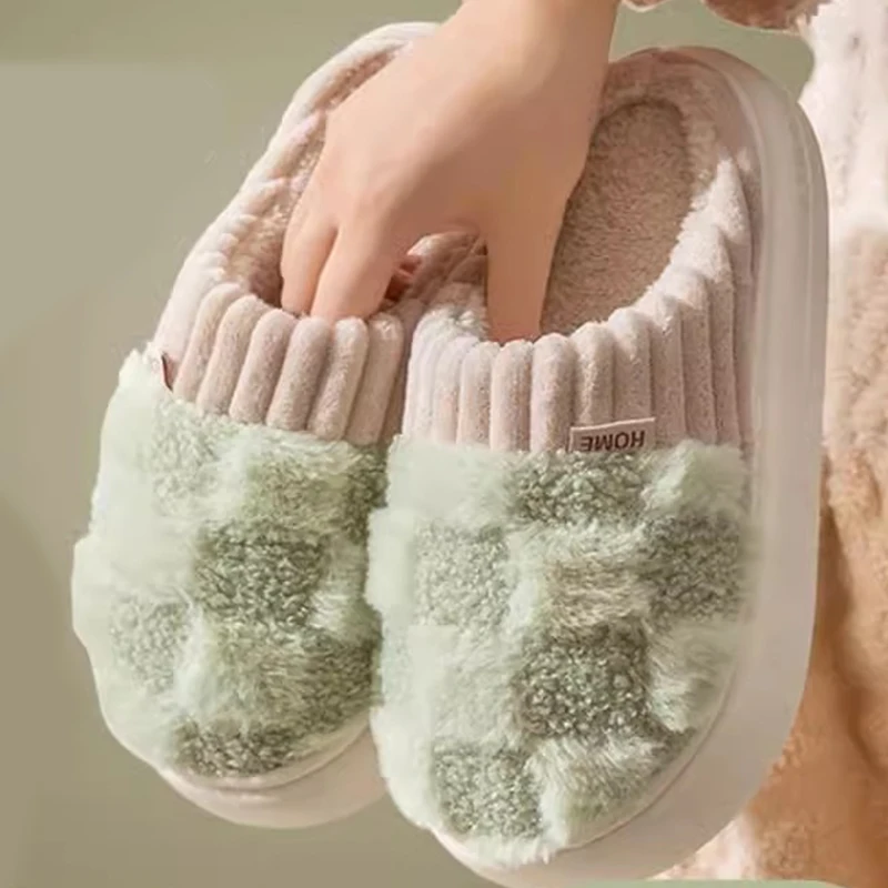 Slippers Sandals Shoes Cotton Slippers Women Spring Autumn Winter Indoor Men Couple