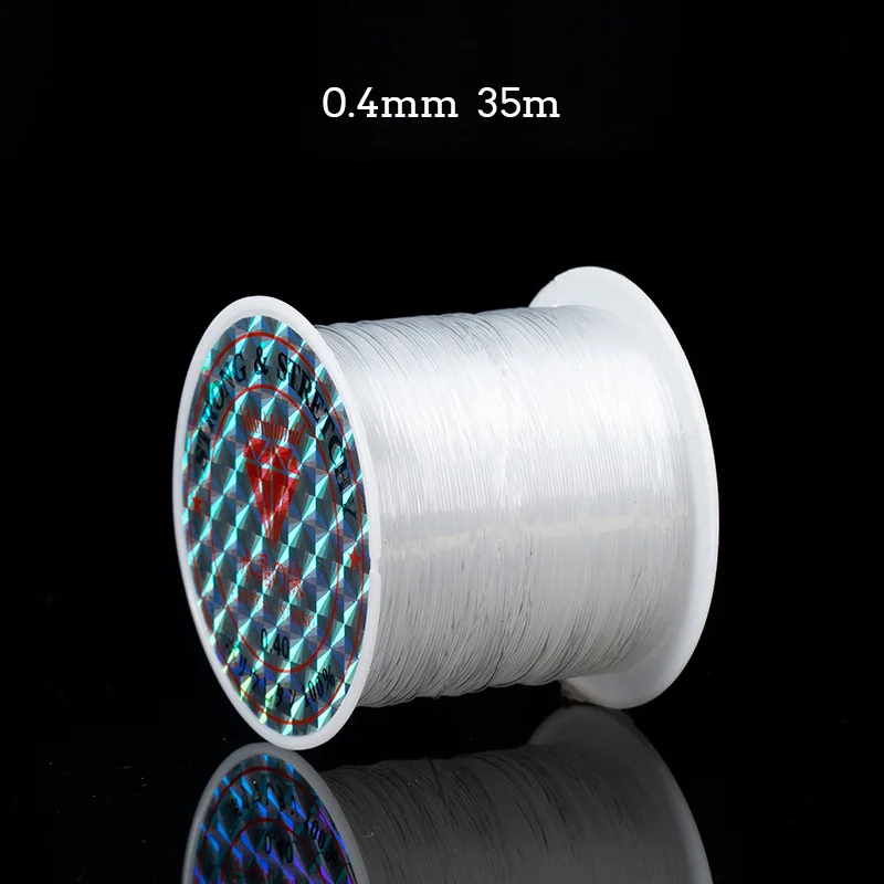 0.2-1mm Fishing Line For Beads Wire Clear Non-Stretch Nylon String