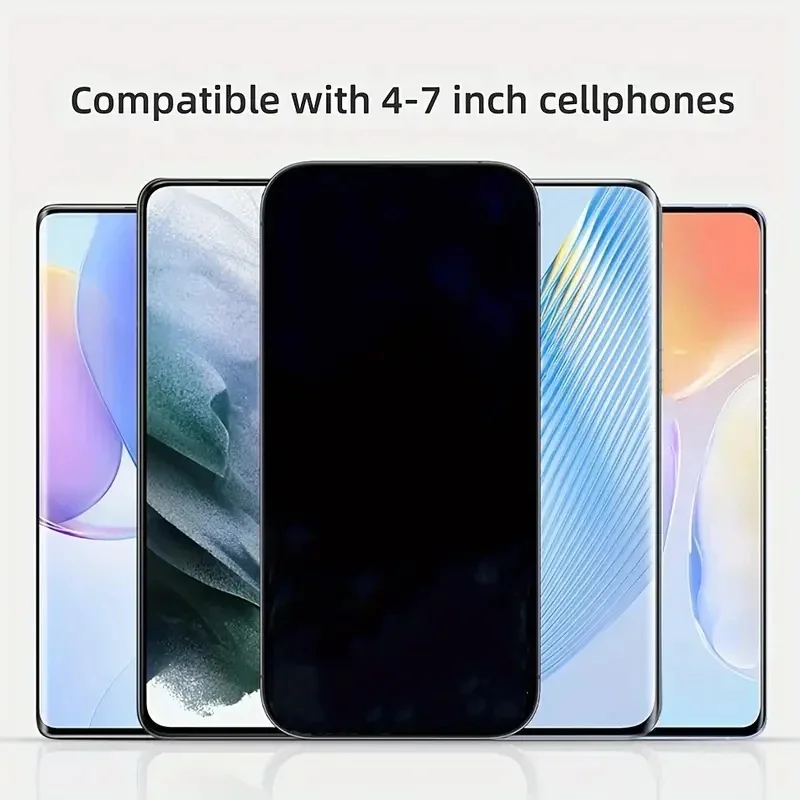 Waterproof Anti-Fog Touch-Sensitive Shower Phone Holder with No-Drill Self-Adhesive Wall Mount