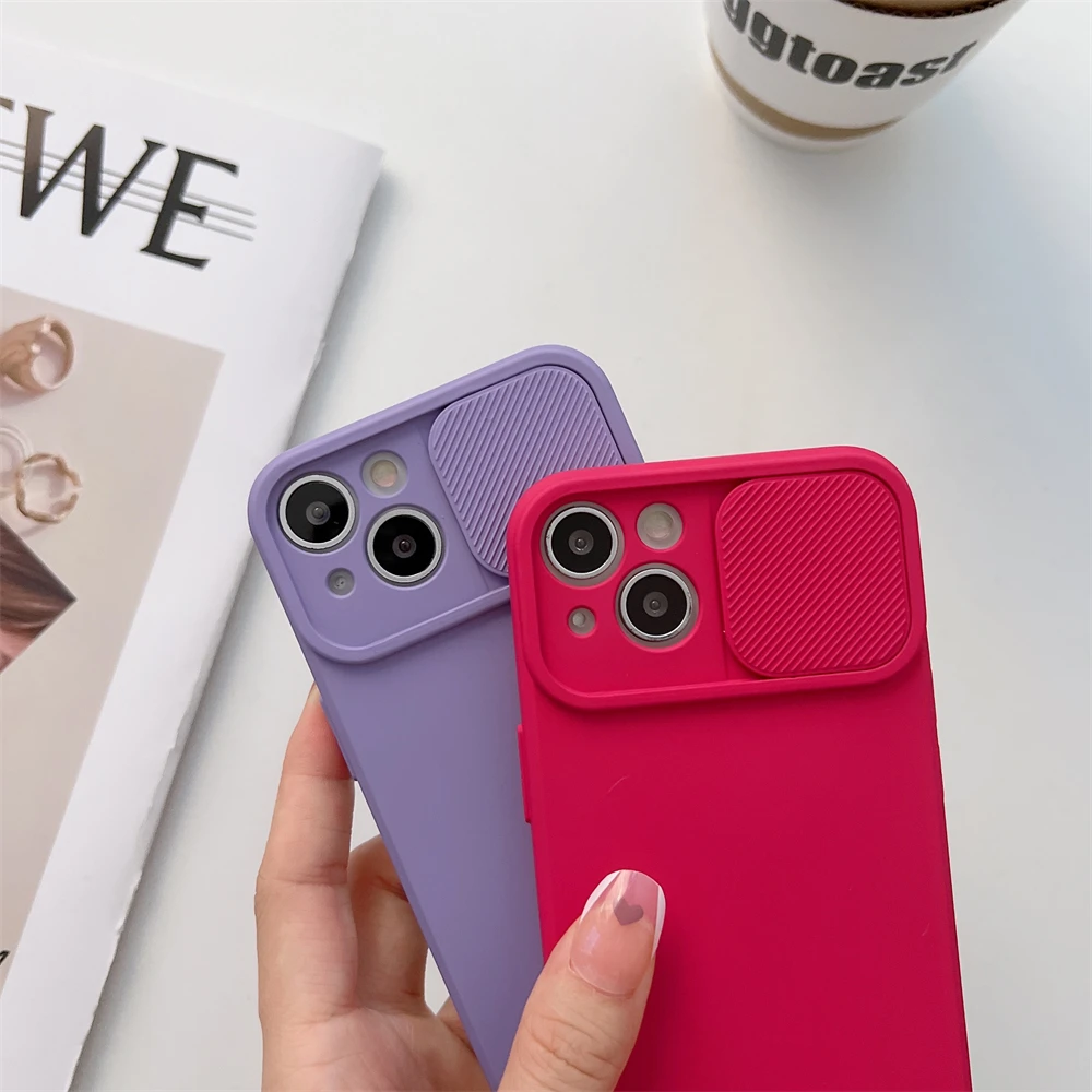 รูปสินค้า เคสซิลิโคนนิ่มสีสดใส ป้องกันเลนส์กล้อง