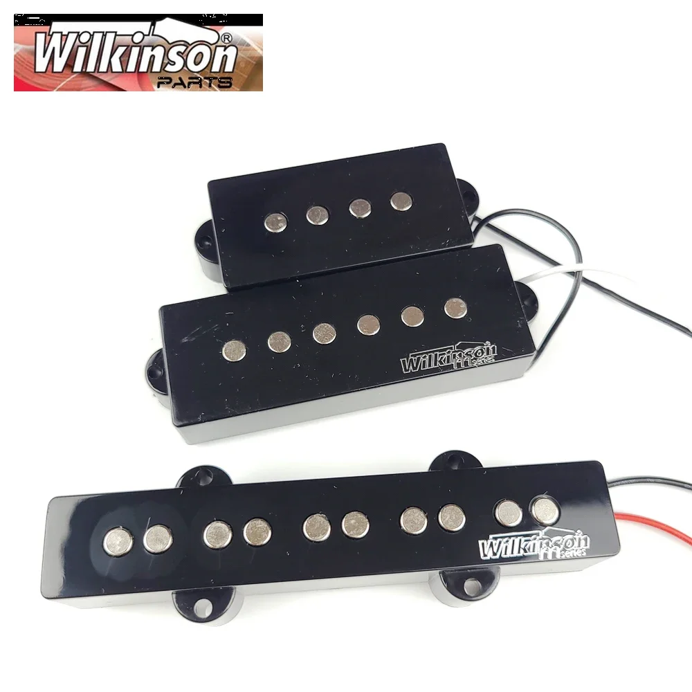 Wilkinson 5 Corde Pb Pickup Per Basso Elettrico Cinque Corde P Bass Humbucker Pickup Wopb5 + Wojb5
