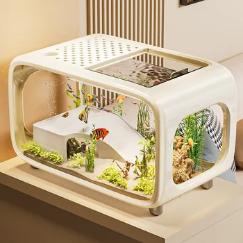 Luxury Clear Desktop Aquarium Tank 1