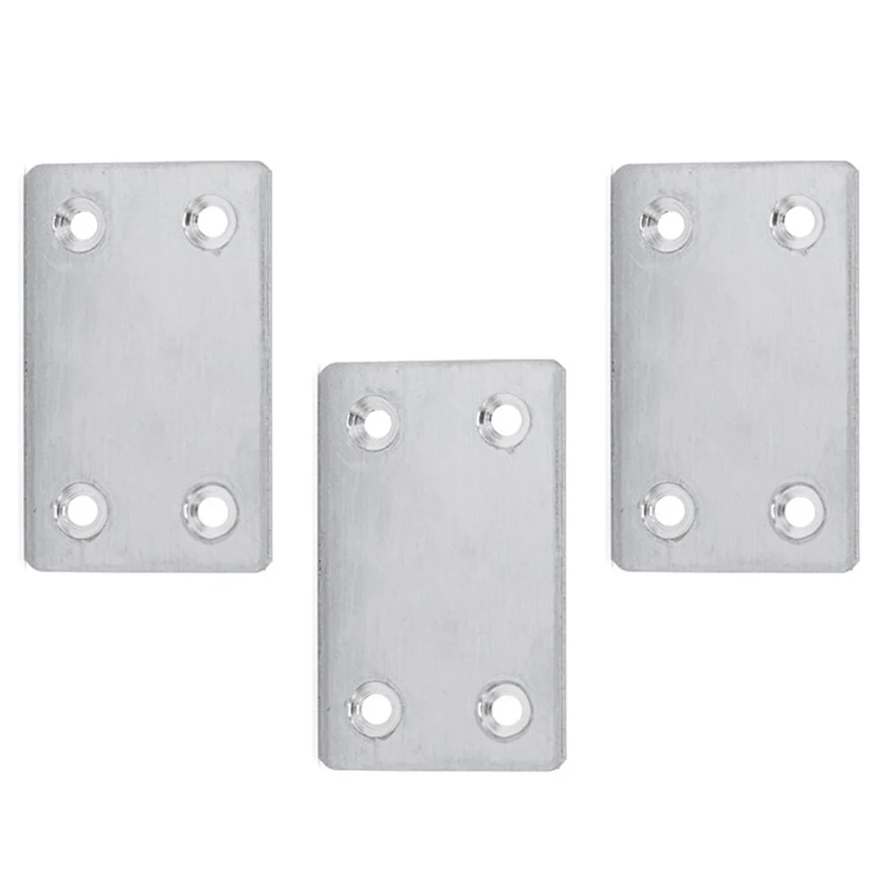 Description Picture 5 of itemWooden Angle Corner Brackets Furniture Flat Mending Repair Plate Fastener 4-hole Fixing Piece Furniture Connector Hardware