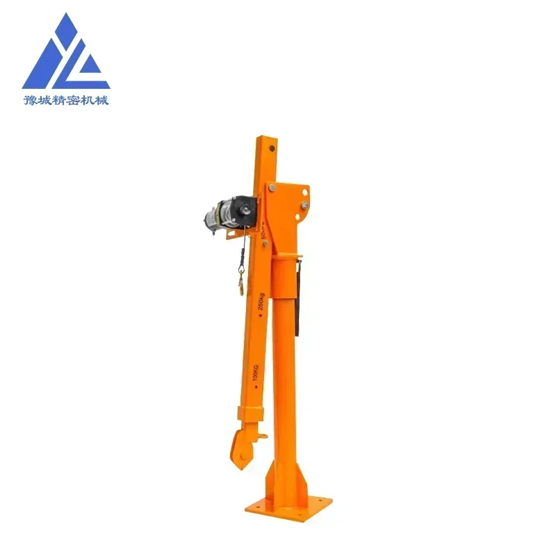Vehicle-mounted Crane 1 Tons Of Vehicle-mounted Crane Household Remote Control Electromechanical 220v Cantilever Truck Cra