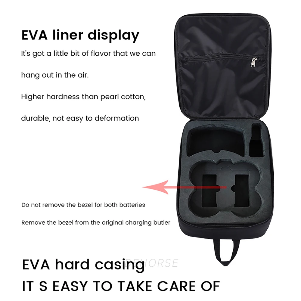 Shoulder Backpack For DJI Avata 2 Drone Large Capacity Storage Bag Portable Shockproof Case For DJI Avata 2 Accessory Bag