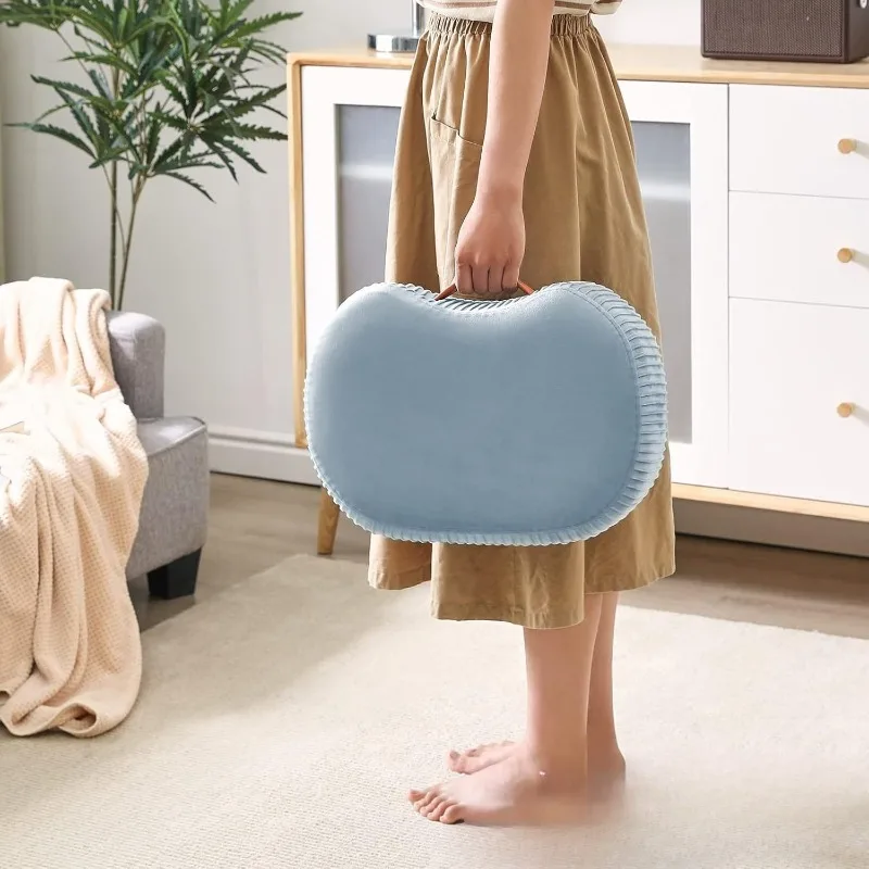 Light luxury home living room small stool portable seat pier portable wooden leg footstool creative solid wood shoe change stool