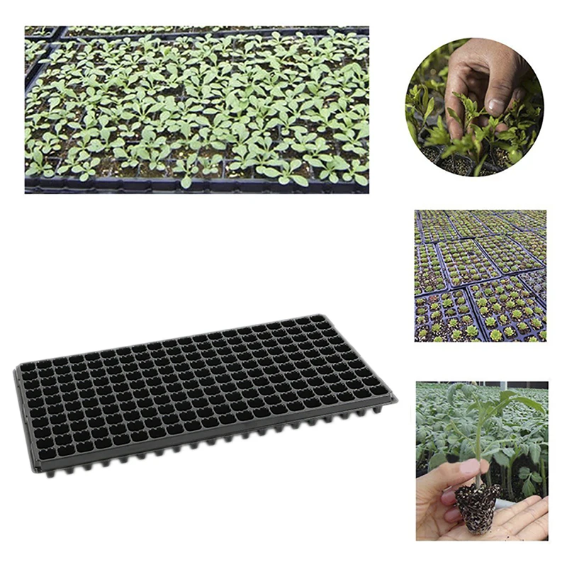 1 PC 200Holes Seedling Tray PVC Plastic Orchard Melon And Fruit Vegetable Cavity