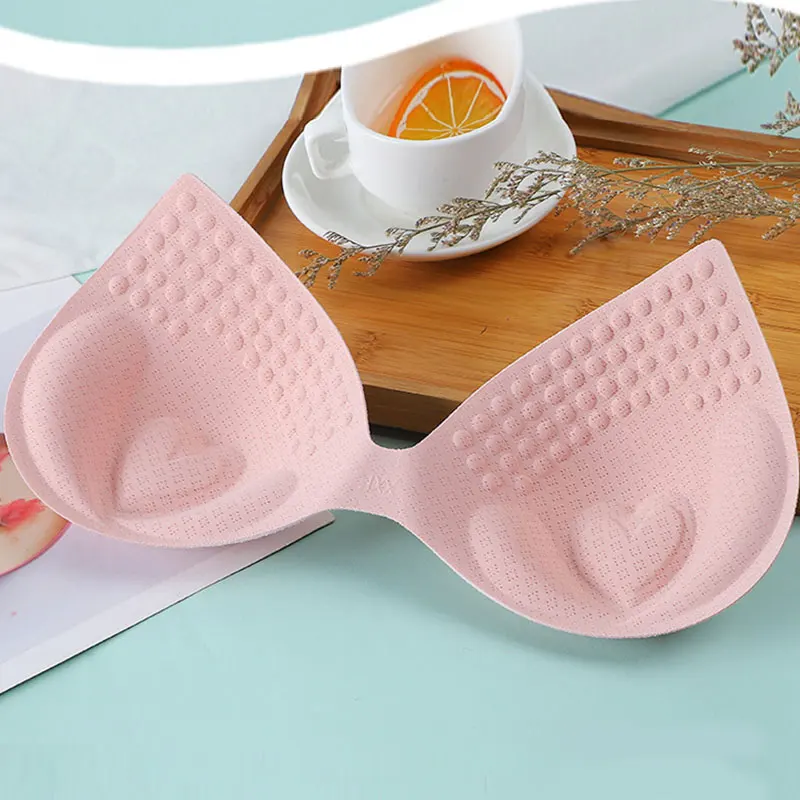Women Summer Swimsuit Bra Pads Inserts Chest Cup Bikini Insert 1Pair bra pads inserts bra insert pads
