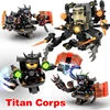 New Skibidi Toileted Giant Titan TVman Upgrade Speakerman Building Blocks Animation Figure Model Toys for Kid Ideas Gifts Xmas 5