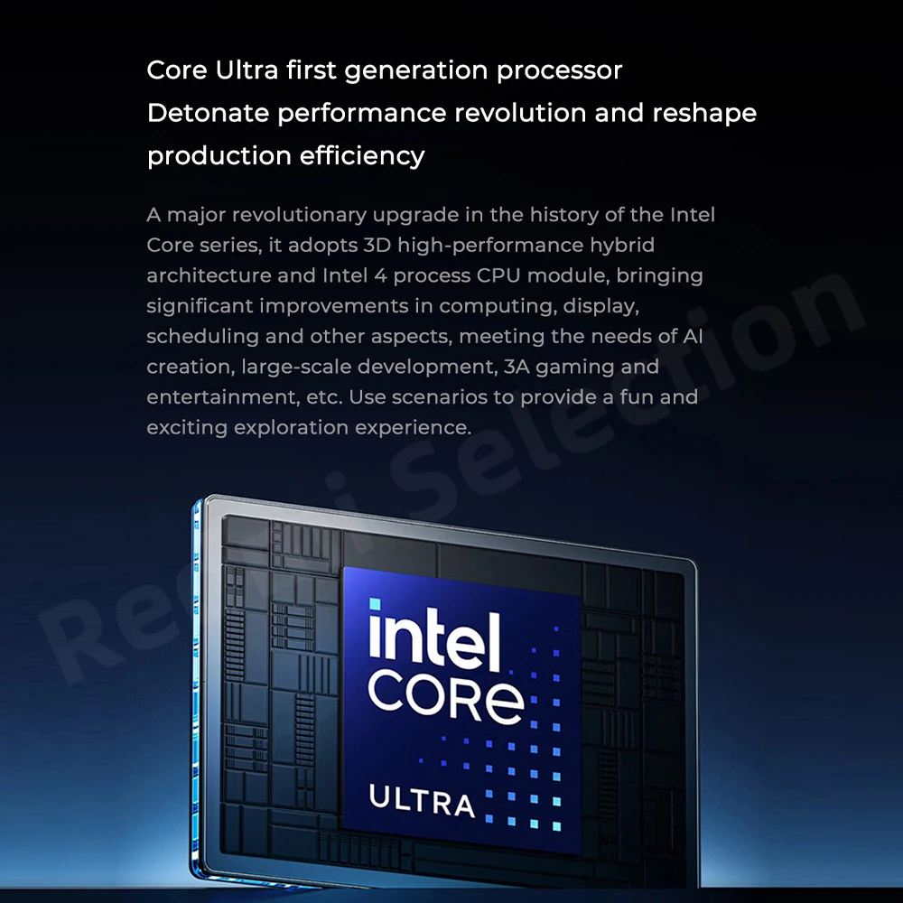 Xiaomi Laptop 2024 RedmiBook Pro 14 Core Ultra 5-125H/Ultra 7-155H ARC Graphics 32GB DDR5 1T SSD 14-inch 2.8K 120hz Screen Pc 3
