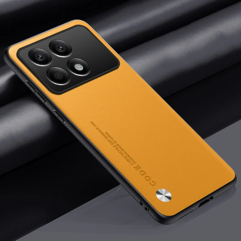 Luxury PU Leather Phone Case with Silicone Full Protection - Premium Back Cover