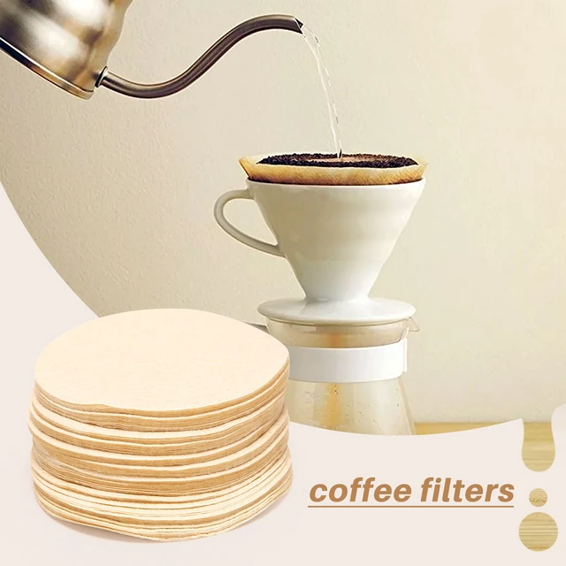Papel de filtro de café de 64mm-Papel de filtro de café de 350 piezas  Aeropress compatible 64mm - Aliexpress