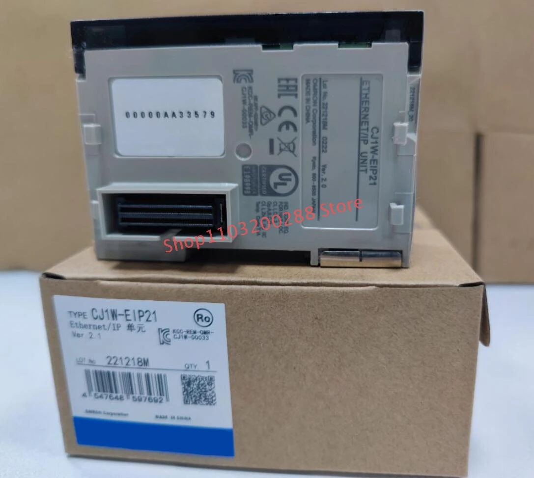 CJ1W-EIP21 cj1w-eip21 브랜드 이더넷 IP 유닛, CJ1WEIP21, 박스 내 1 개