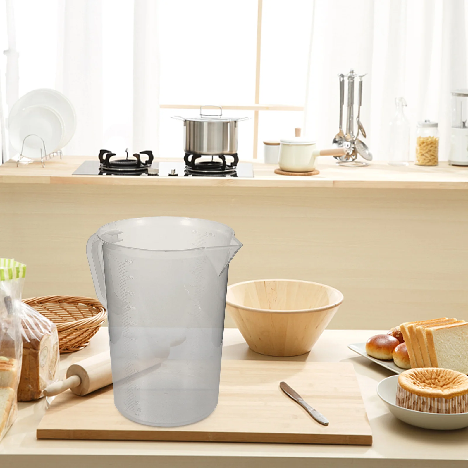 

Mini Plastic Containers Iced Tea Home Graduated Cups Measuring Cup Tools Practical Jug Espresso Shots Hydroponics Liquid