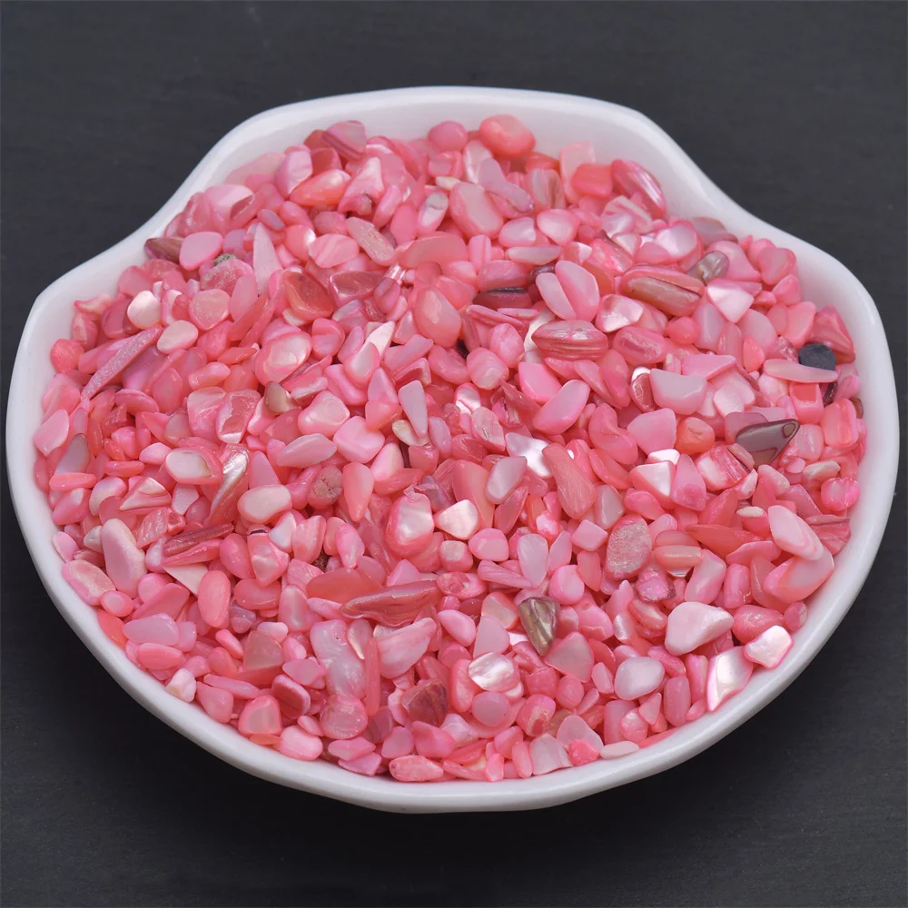 Vibrant Natural Crushed Shell Beads for Weddings, Vase Fillers, Home Decor, and Crafts