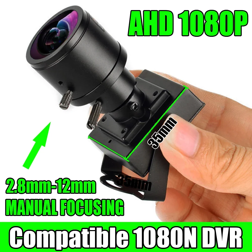 3000TVL Metal Focus 2.8mm-12mm Manual Focusing Security MINI Cctv Camera 1080P Micro Coaxial Digital Home 650Filter Have Bracket