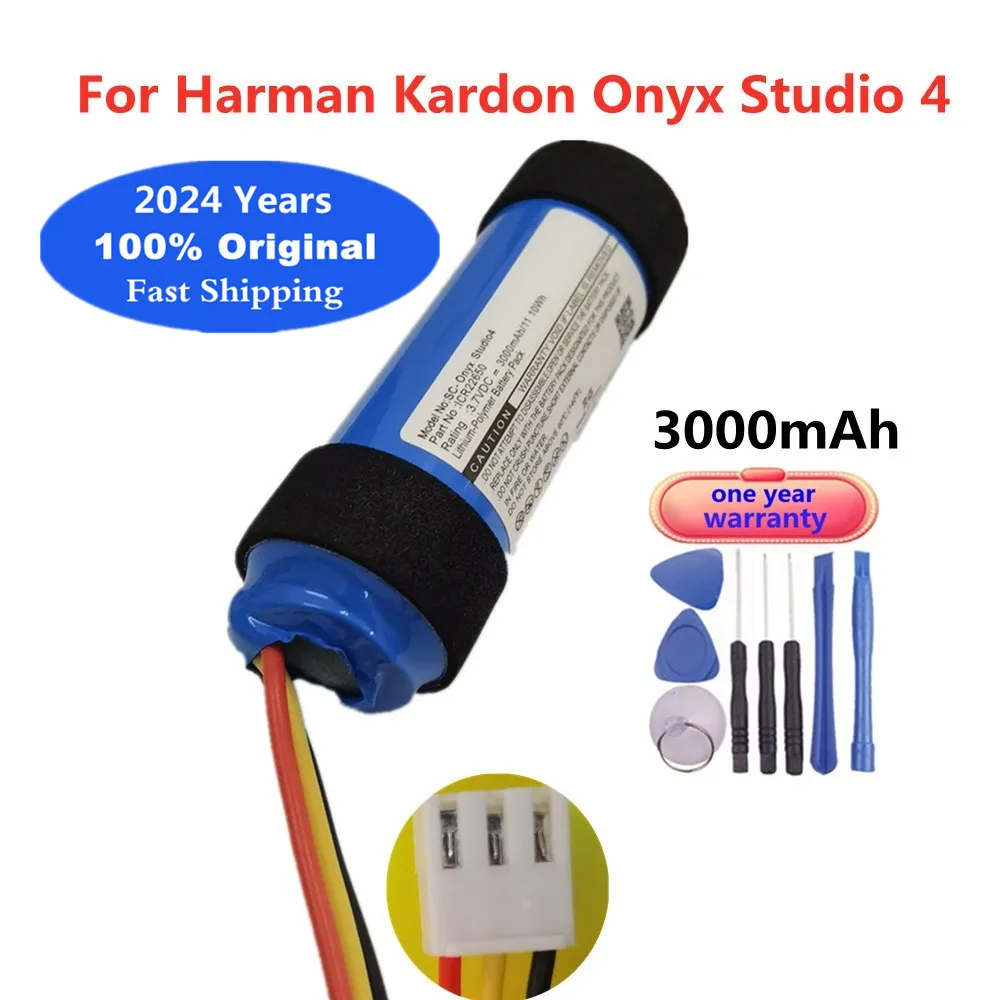 

New Original Replacement Battery For Harman Kardon Onyx Studio 4 Onyx Studio4 3000mAh Speaker Lithium Polymer Battery ICR22650