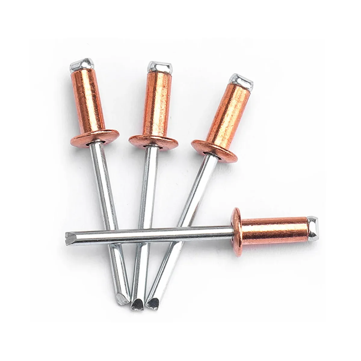 M2.4M3.2 M4M4.8 Red Copper Pop Rivets Half Round Head Open Type Round Head Pull Cap Screws