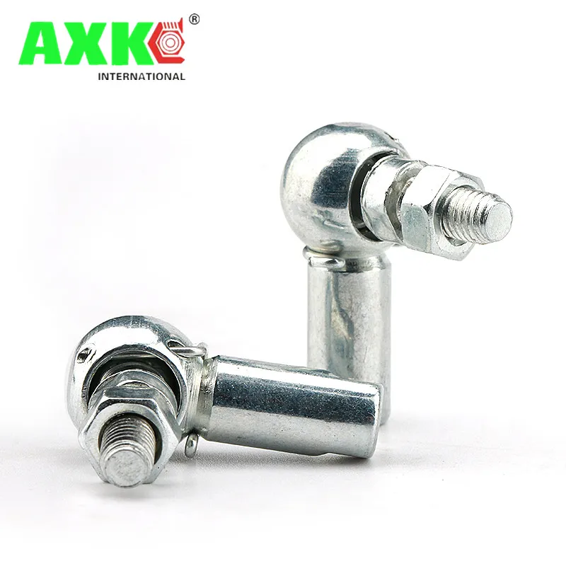 1 Pz Qualità Testa A Sfera Asta Cuscinetto M5 M6 M8 M10 Ad Angolo Retto Cs8/Cs10/Cs13/Cs16 Anello Anti-Polvere