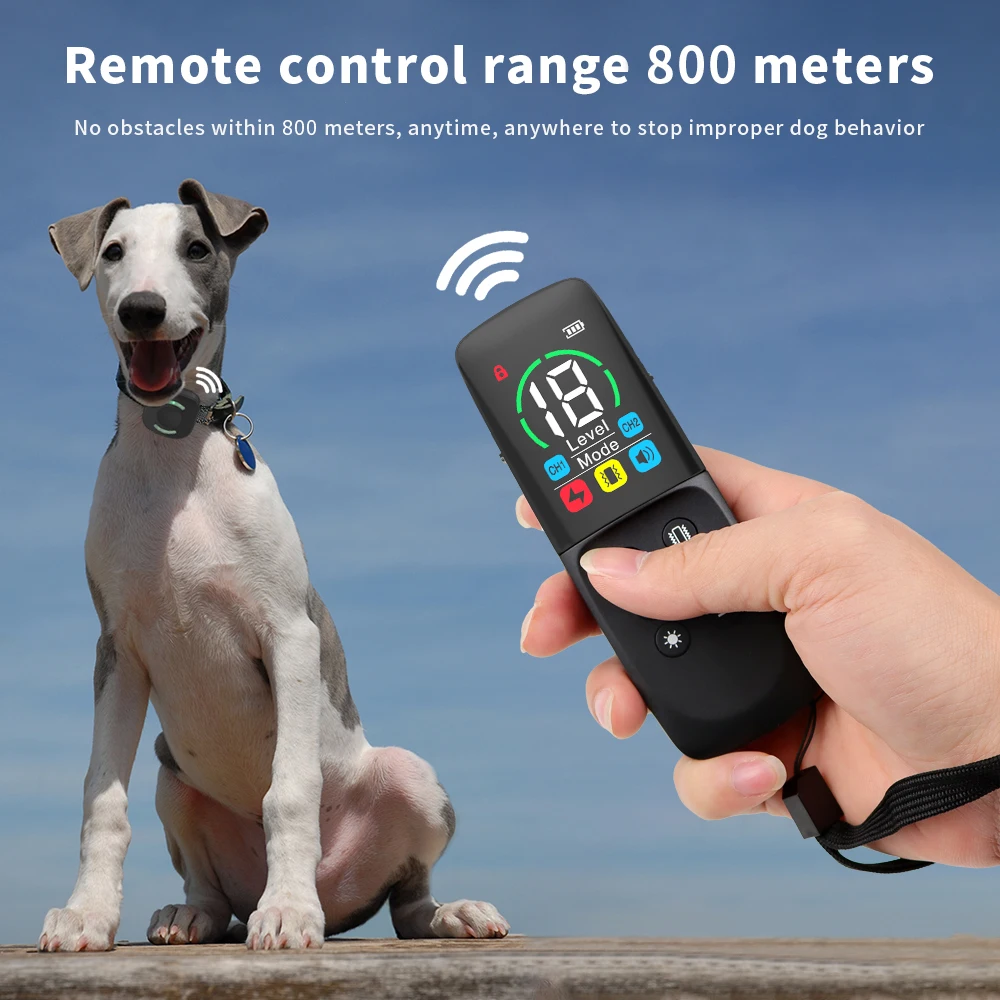 Anti Bark For Dogs Training Dog Collar Amazon 800m Electric Dog