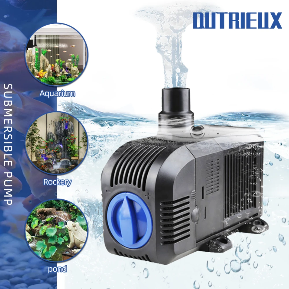 Ultra-Quiet HJ series 500&mdash;3000L/H Submersible Water Fountain Pump Filter Fish Pond Aquarium Water Pump Tank Fountain