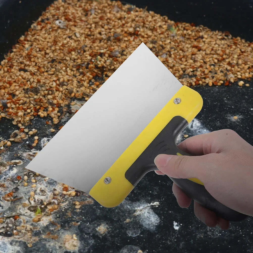 Stainless Steel Bird Droppings Scraper Pigeon Poop Cleaner Cage Supplies Pet Products Aviary Nest Hygiene Parrot Droppings Tool