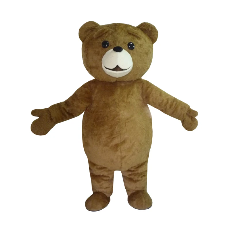 

Teddy Bear Mascot Costume Cospiay Carnival Bear Cartoon Doll Show Props Adult Size