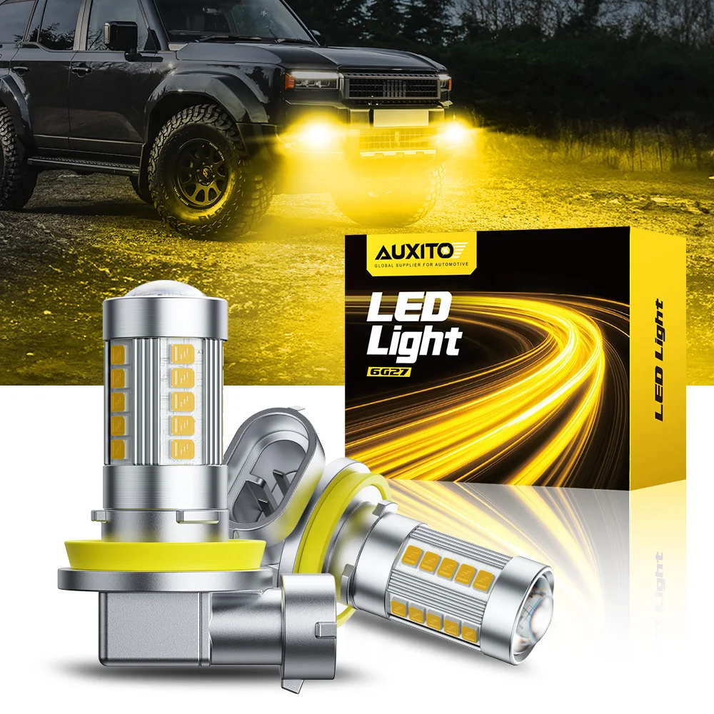 AUXITO 6G27 안개등 H8 H9 H11 H16JP 9006 HB4 LED Canb..