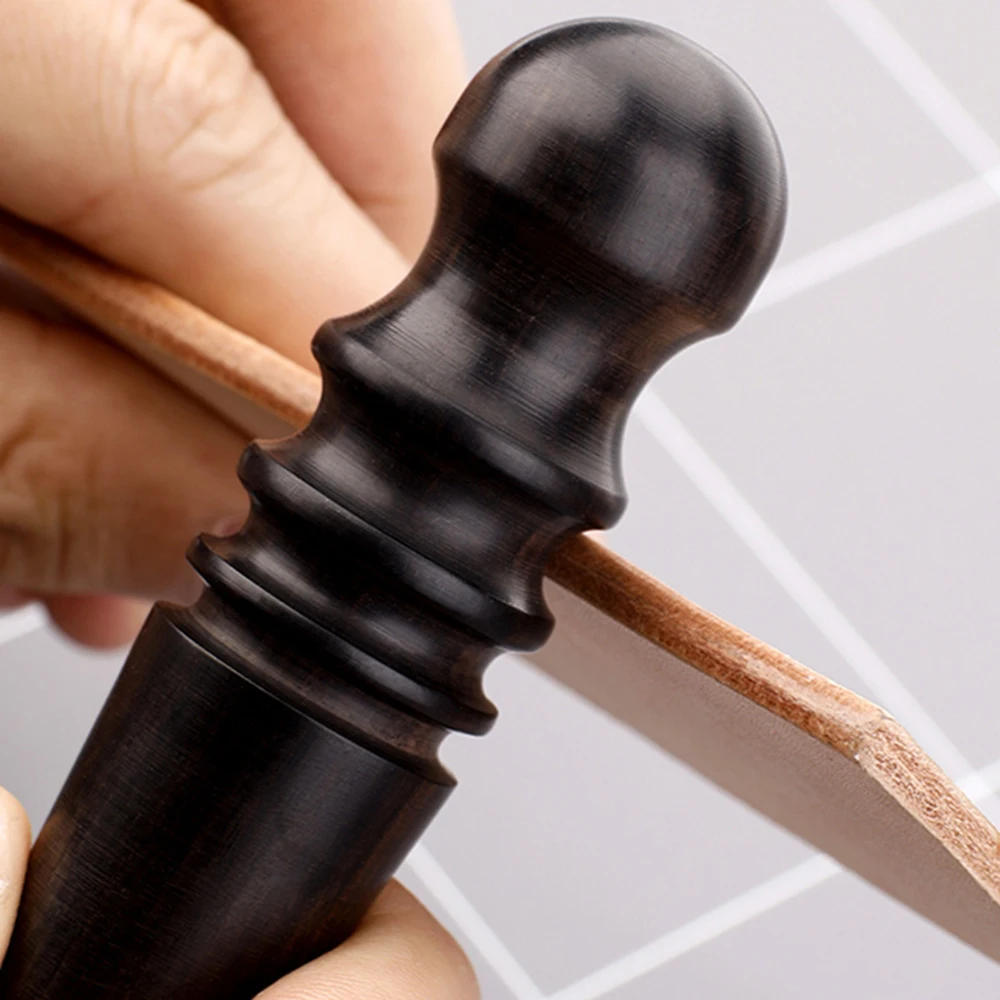 Leather Tools Leather Craft Tool Kit Leather Craft Tools Leather Craft Tool 1Pcs sandalwood grinding stick round polishing machine tool diy handmade leather leather edge polishing stick edge craft