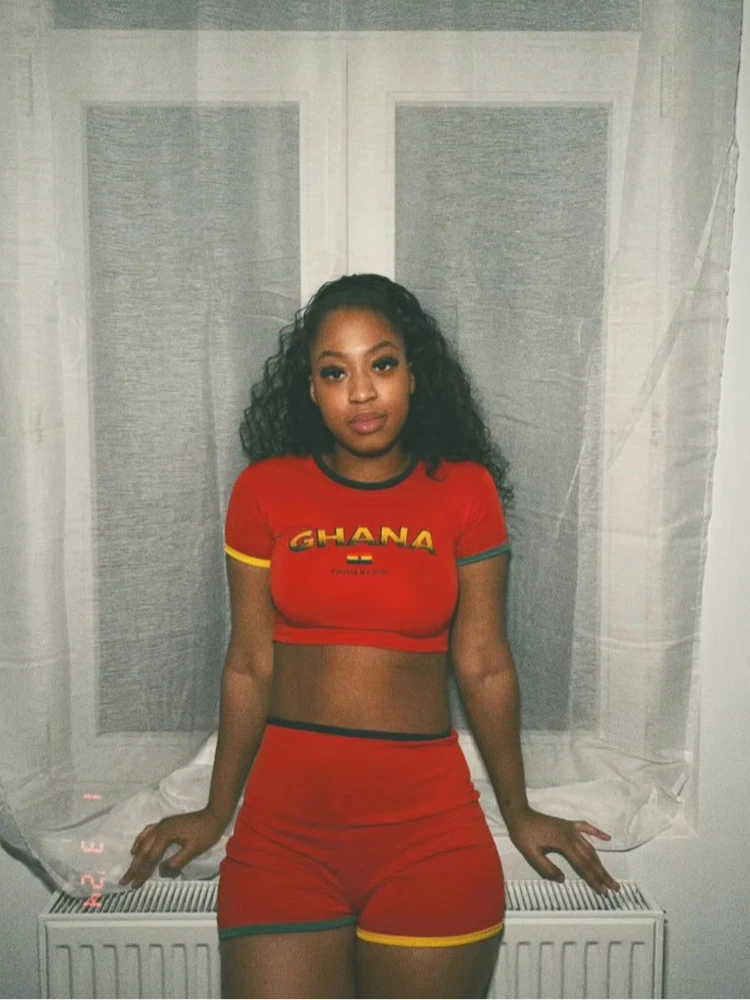 cute red crop tops