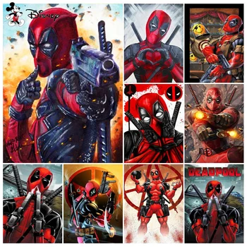 Disney 5D DIY Diamond Painting Deadpool 1
