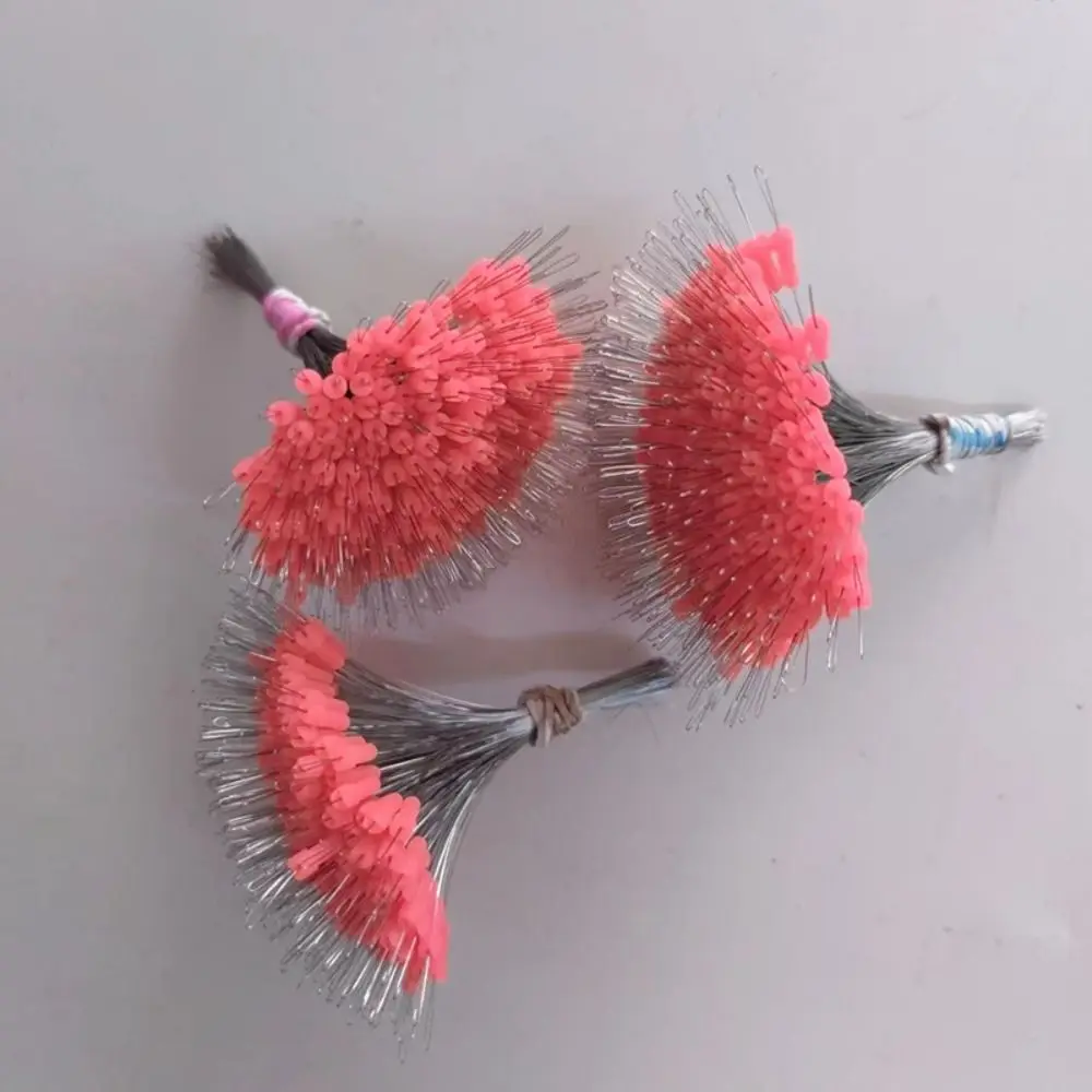 100/300pcs/lot Fishing Bobber Float Oval Straight Column Silicon Space Bean Stopper Fishing Line Resistance Accessories fishing float fishing floats fishing bobber fishing buoy