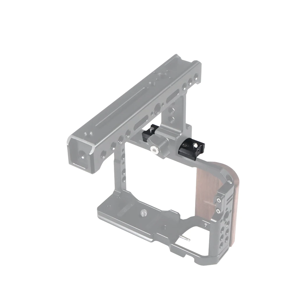 Quick Release Safety Rail w 1/4'' Screws DSLR Camera Rig Mini Quick Release NATO