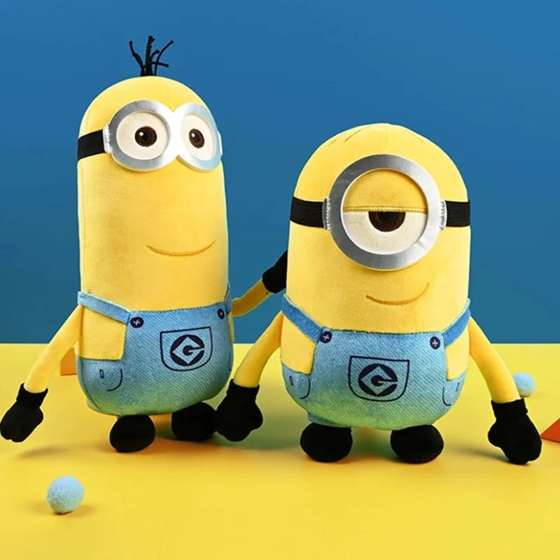 Genuine Minions Movie Characters Yellow Plush Toys Bob Stuart Soft Dolls Toys & Hobbies Christmas Birthday Gifts For Kids - 3