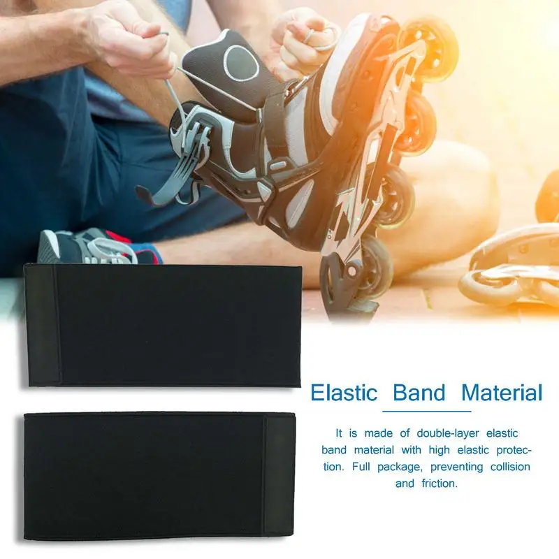 

Double-layer Elastic Band Speed Skating Shoes Cover Wear-Resistant Shoe Cover Anti-Scratch Covers Wear-Resistant Protector Belt