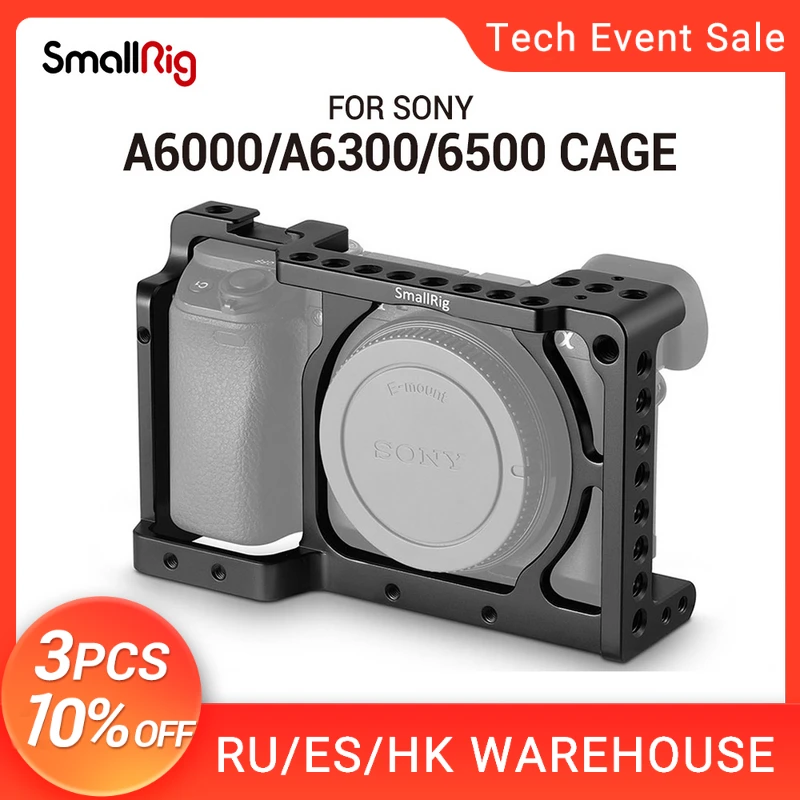 SmallRig Sony A6500 Camera Cage Rig Stabilizer for Sony A6300/A6000