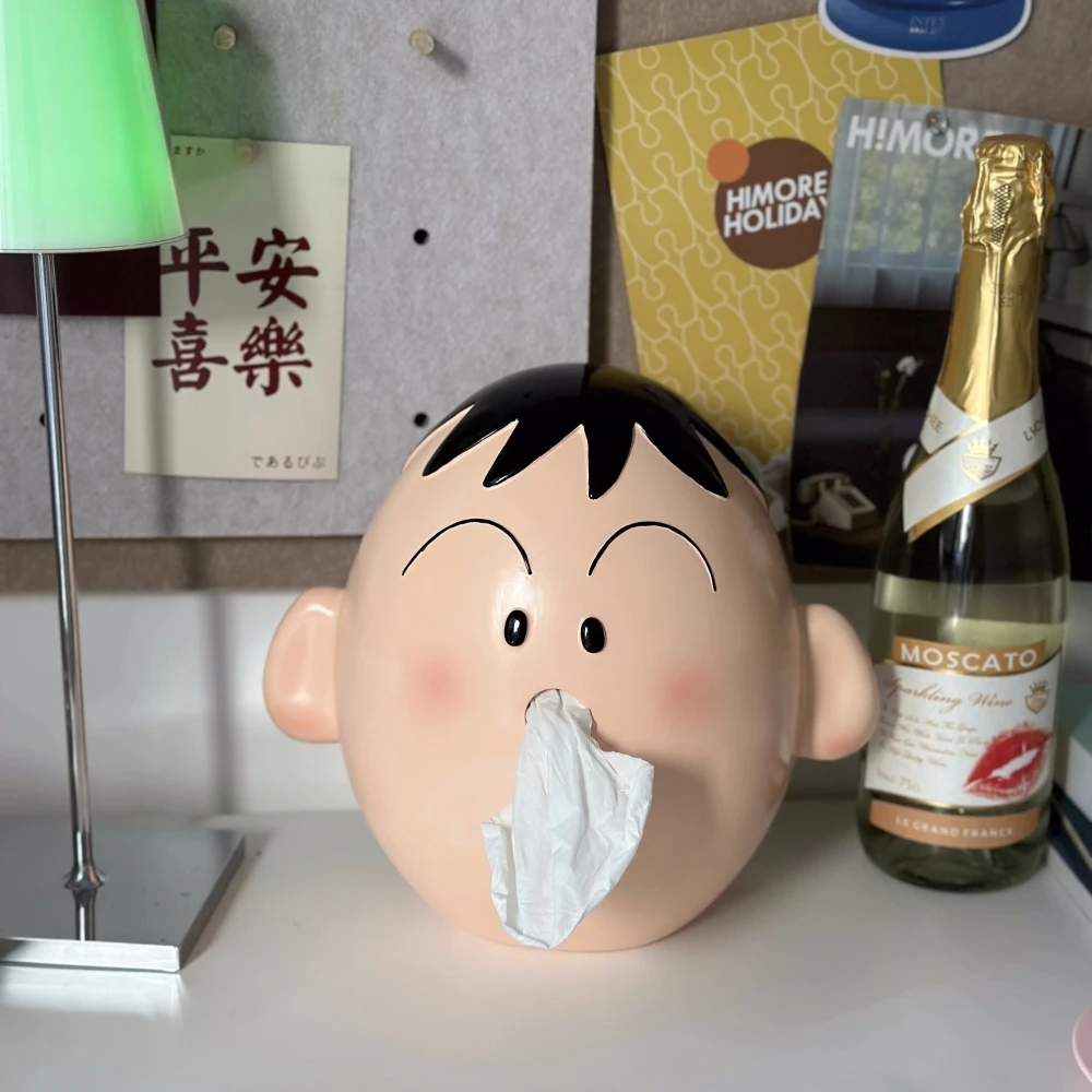 

Crayon Shin-Chan Boochan Cute Cartoon Paper Roll Box Kawaii Room Decoration Periphery Tou Adorkable Home Decor Kid Holiday Gifts
