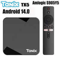 ТВ-приставка Tanix TX5 Android 14, Amlogic S905Y5 2,4G 5G Wi-Fi BT