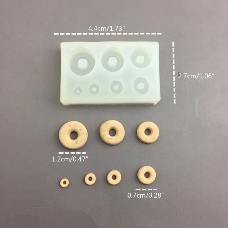

Artificial Food Bread Resin Molds Doughnut Bread Miniature Simulation Silicone-Mold Mousse-Fruit Bakery-Molds Prop-Decor