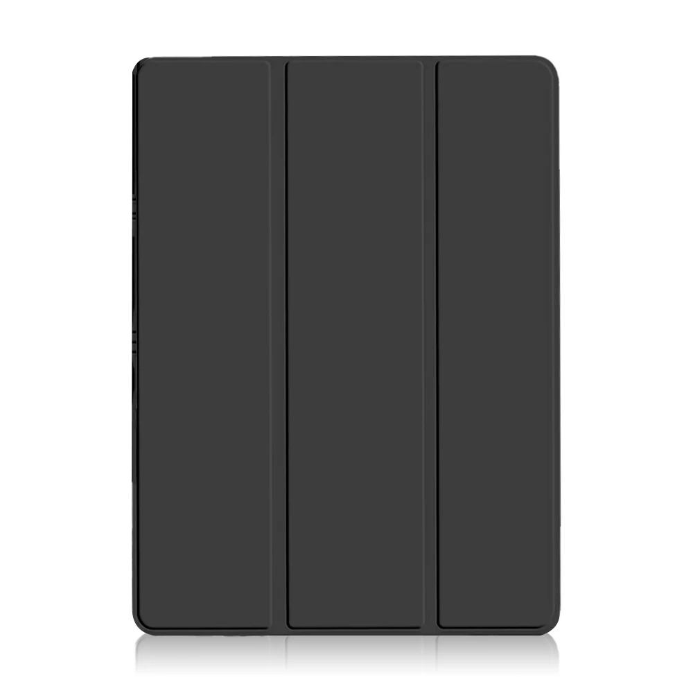 Premium Slim Tri-Folding Stand Tablet Cover with Soft TPU Back