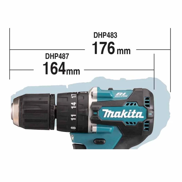 Visseuse perceuse MAKITA LXT DDF453 18V li-ion nue sans batterie