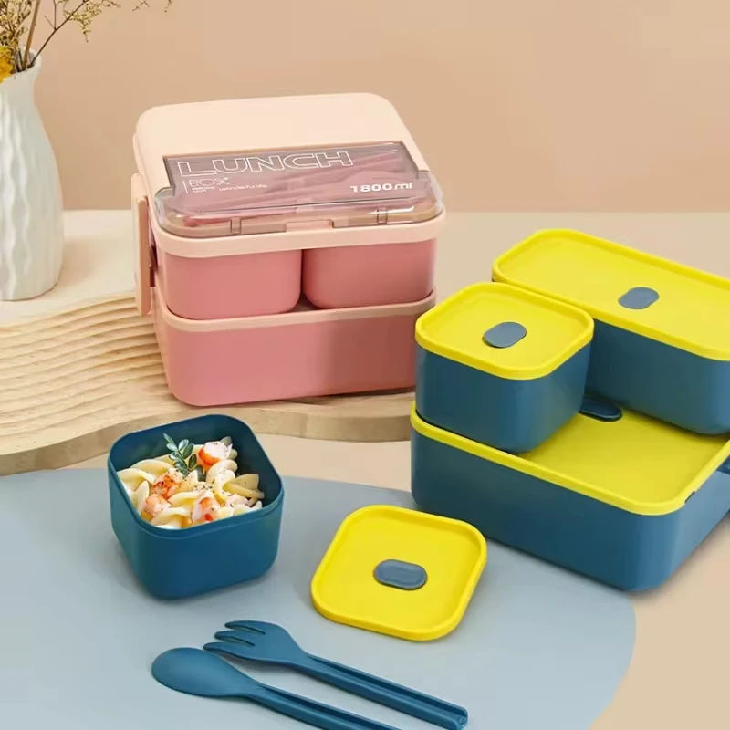 Omiebox Bento Caja De Almuerzo Con Aislamiento Thermos, Para Niños
