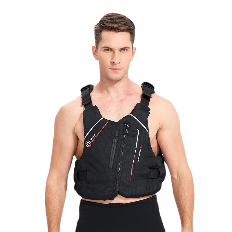 Adult Adjustable Multi Pocket Life Jacket for Kayak Canoeing Fly Fishing Watersport