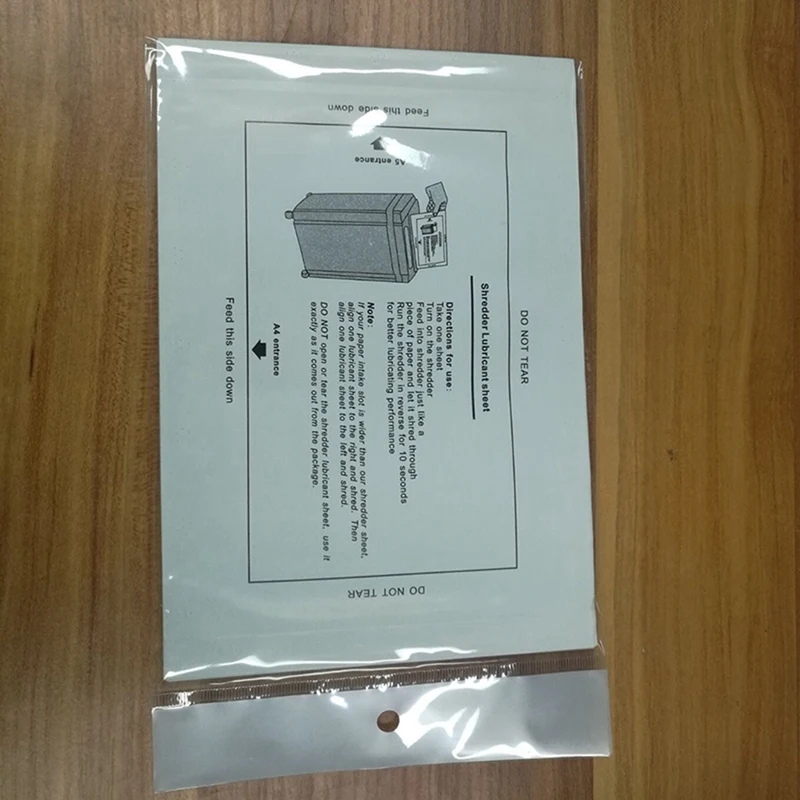 36PCS Paper Shredder Lubricant Sheets Shredder Lubricating Oil Portable Paper Type Lubricating Oil For