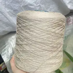 Luxurious Egyptian Cotton Lace Yarn - Soft, Glossy, and Skin - Friendly for DIY Shawls and Sweaters (15)