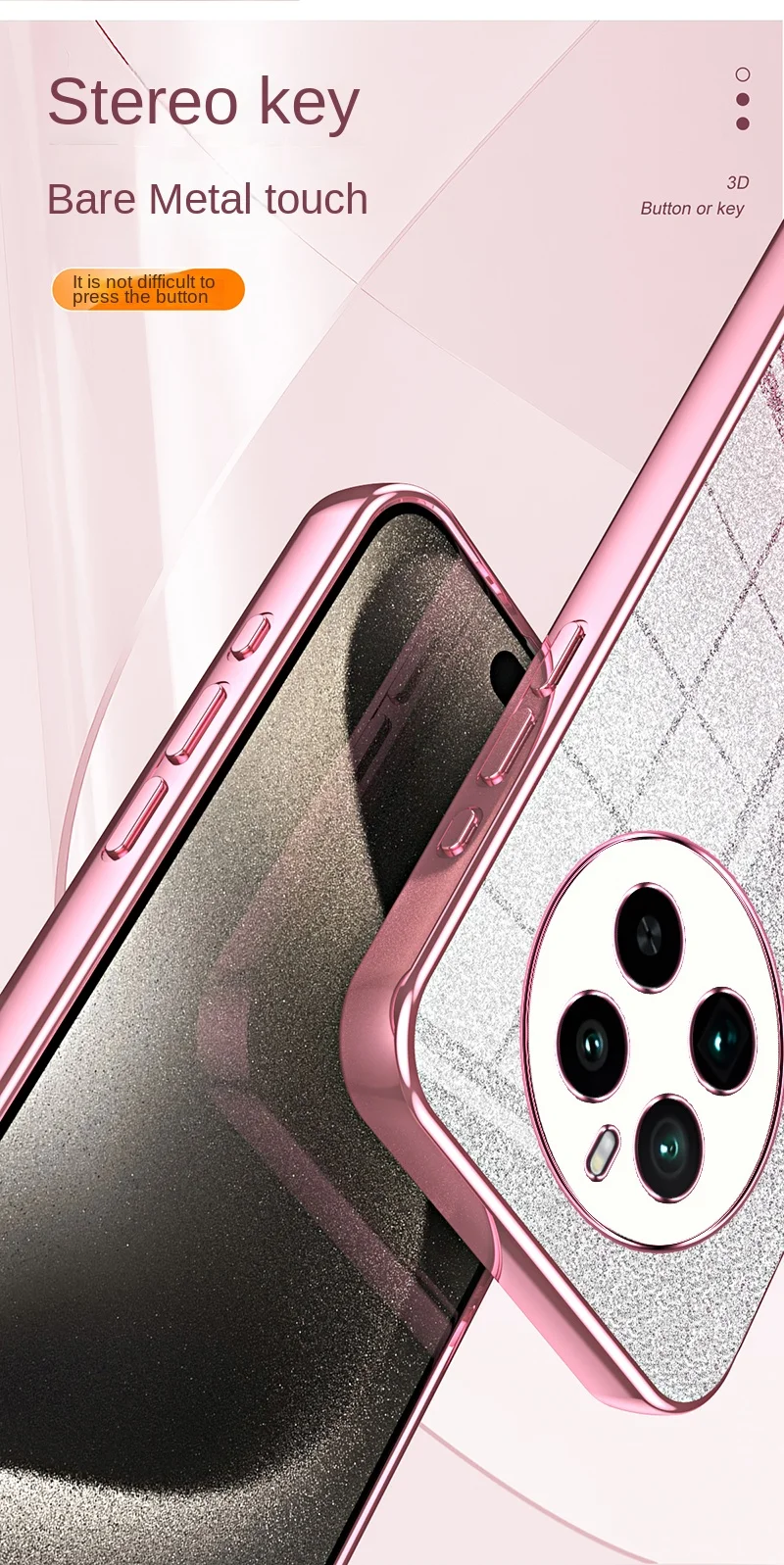 Glamorous Bling Glitter Slim Protective Back Case