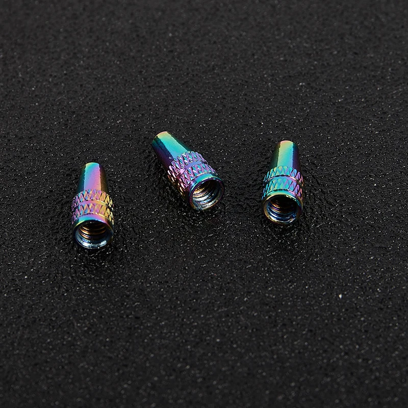 Chameleon Bike Presta Valve Cap Set - Aluminum Dust Cover