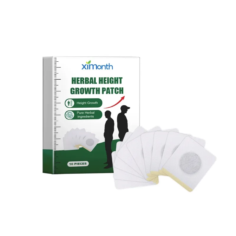 Height Increase Foot Patch Herb Conditioning Body Grow Taller Plaster Promote Bone Growth Adults Children Teenagers Sticker slimming patch height increase essential oil