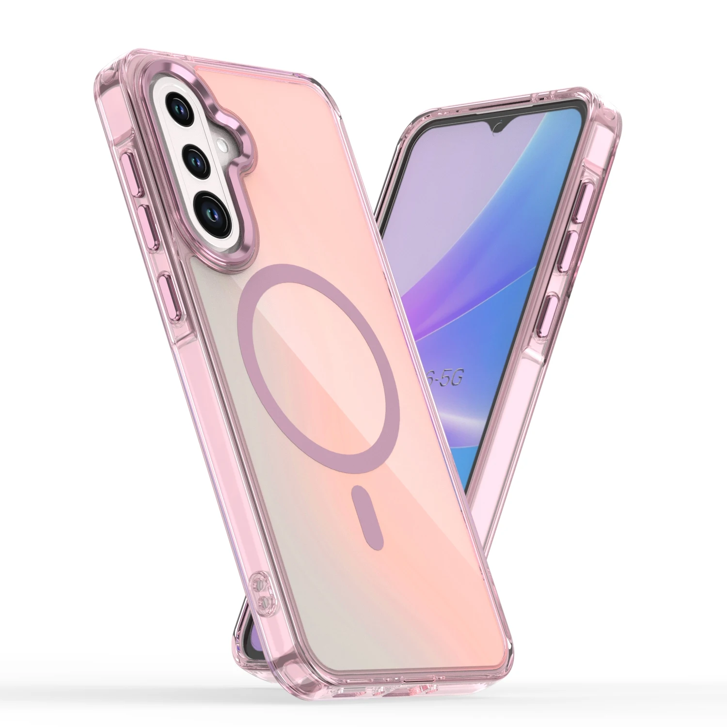 Aurora Gradient Magnetic Phone Case - Stylish and Durable Back Cover