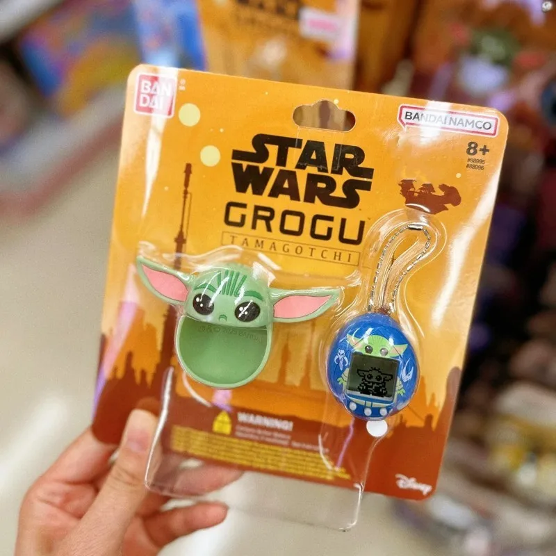 

In Stock Bandai Tamagotch Star Wars Grogu Baby Electronic Pet Machine Machine Original Game Memories Gift Toys Chrismas Gifts